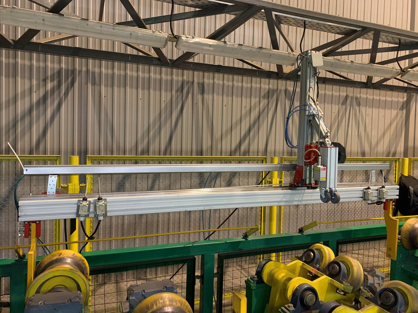 Установка контроля геометрии труб малого диаметра MRT-250