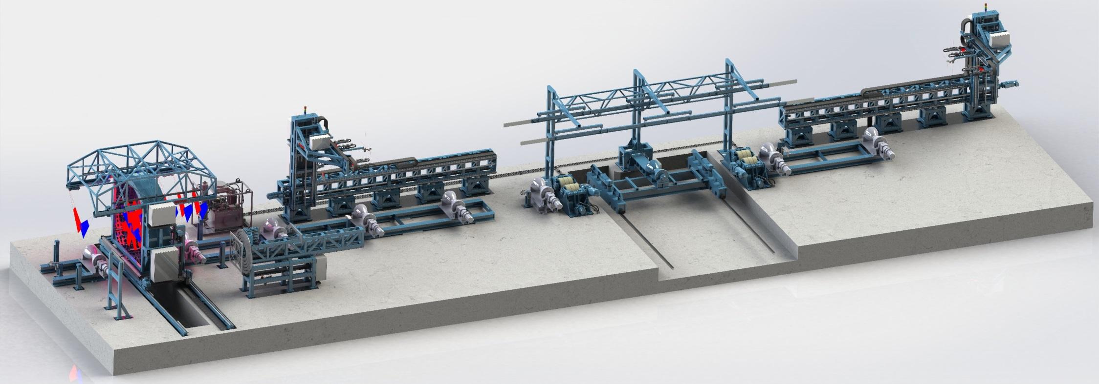 Automated Pipe Dimensions Measuring Systems